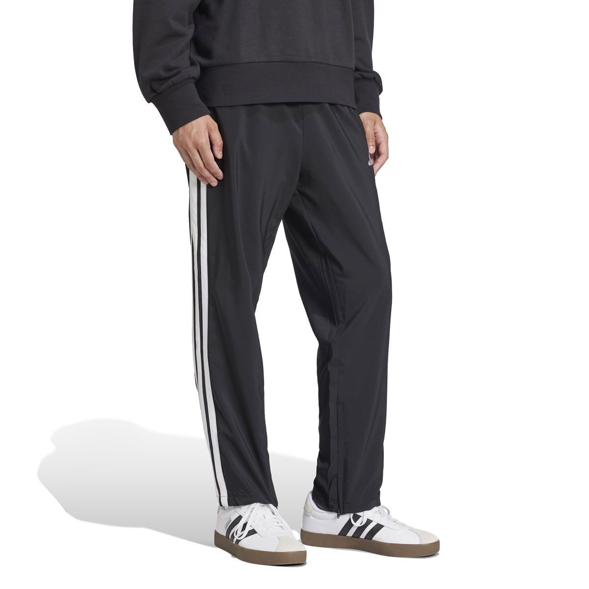 adidas Mens Essentials 3-Stripes Stanford Open Hem Pants