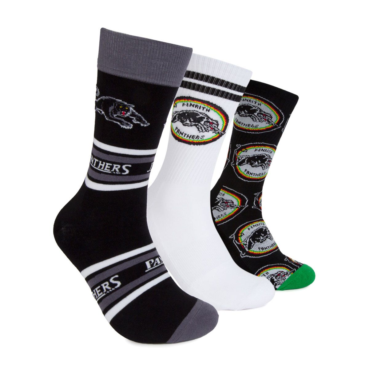 Penrith Panthers 3 Pack Sock Gift Pack