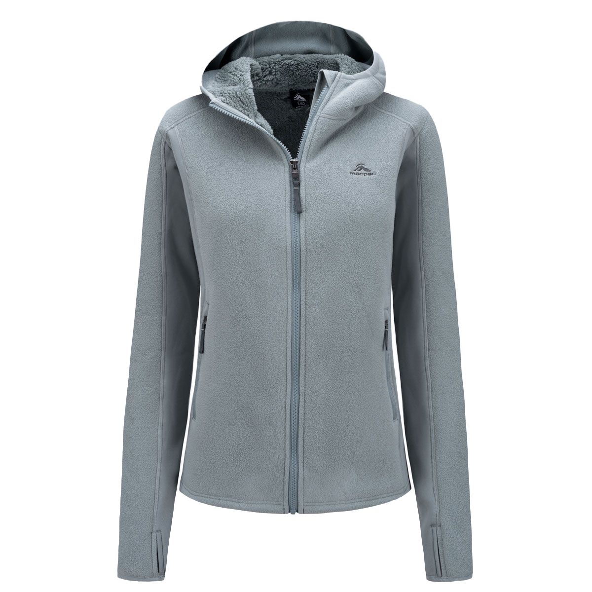macpac Womens Mountain Hooded Fleece Jacket