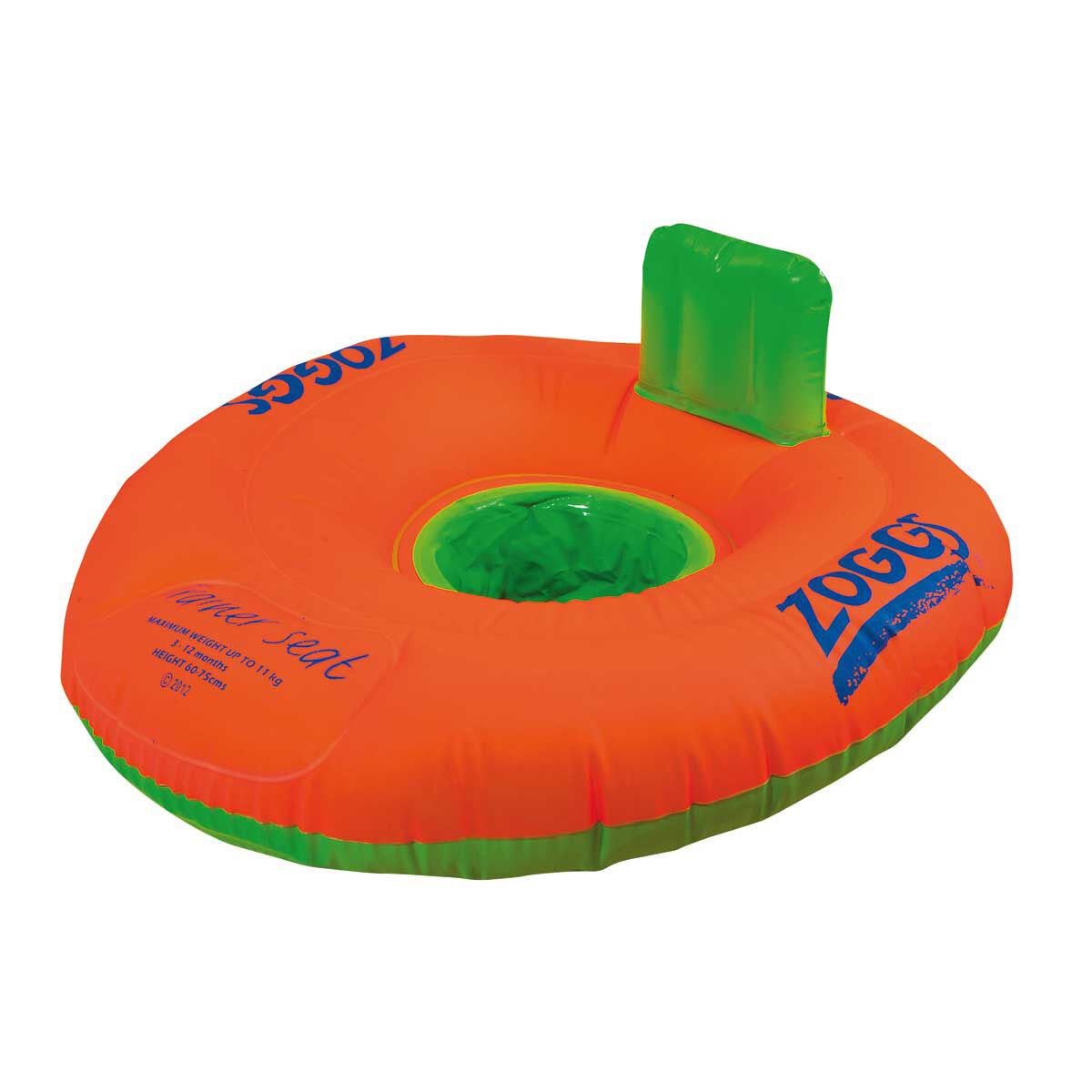 Zoggs Inflatable Trainer Seat (1 - 2 Years)