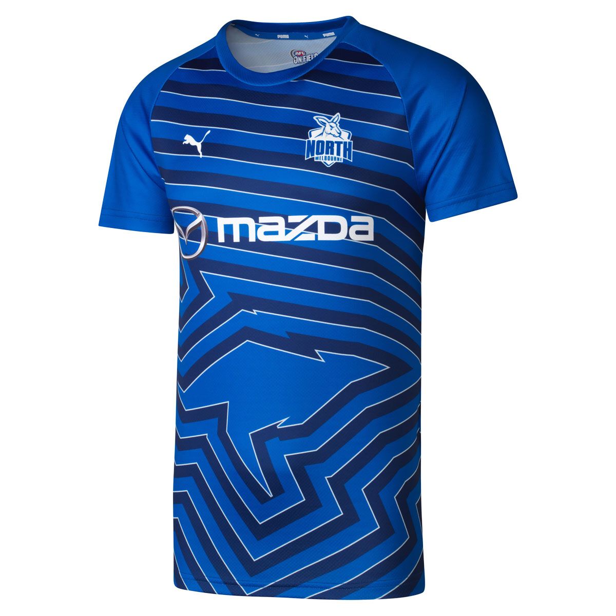 North Melbourne Kangaroos Mens 2025 Training Tee