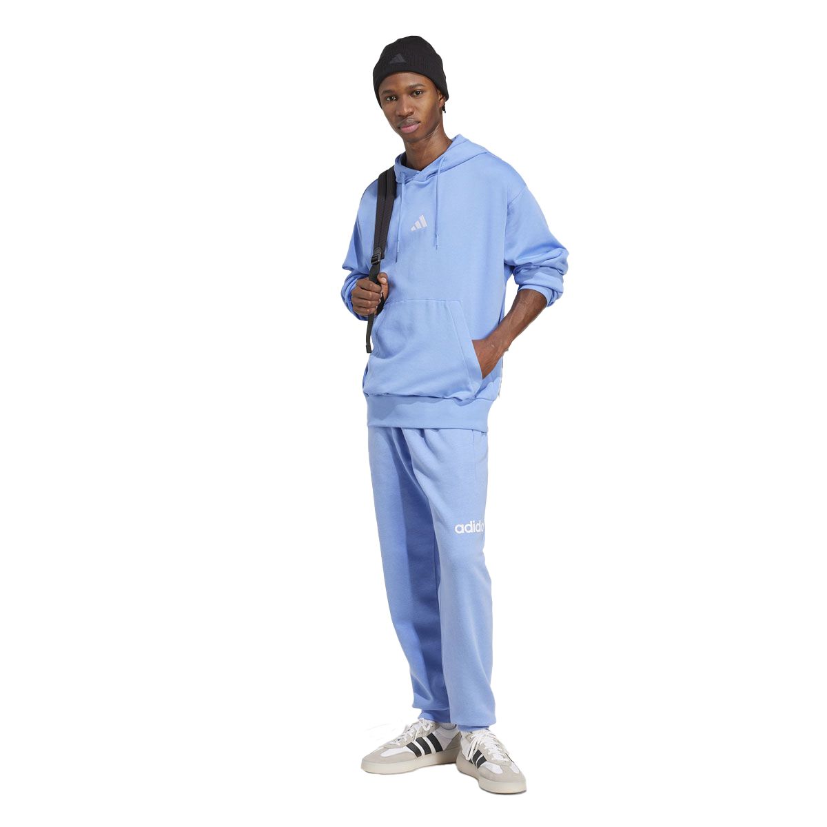 adidas Mens FeelCozy Fleece Pullover Hoodie