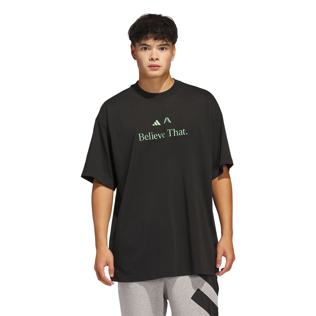 adidas Mens Anthony Edwards Believe Tee