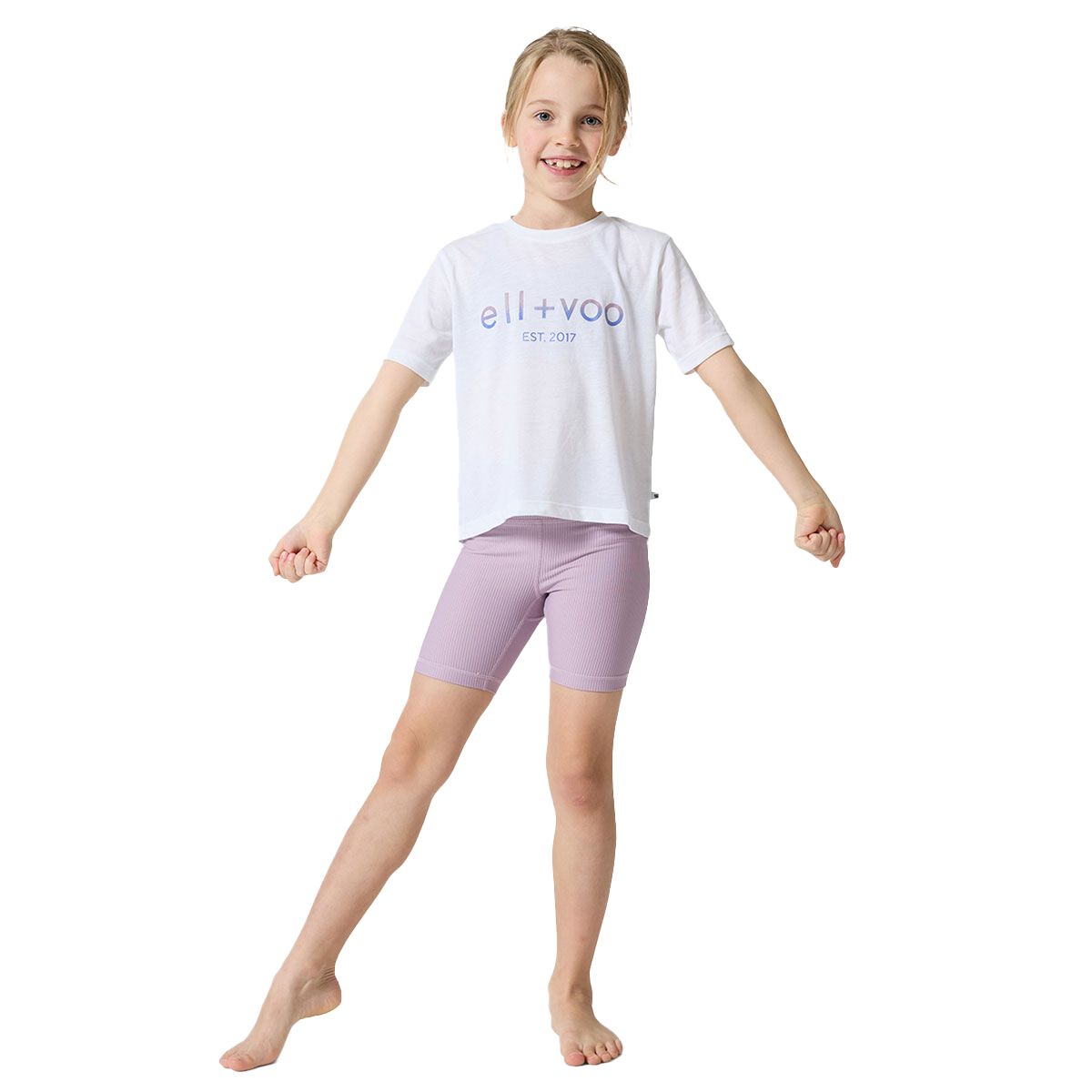 Ell/Voo Kids Trinity 7 Inch Tights