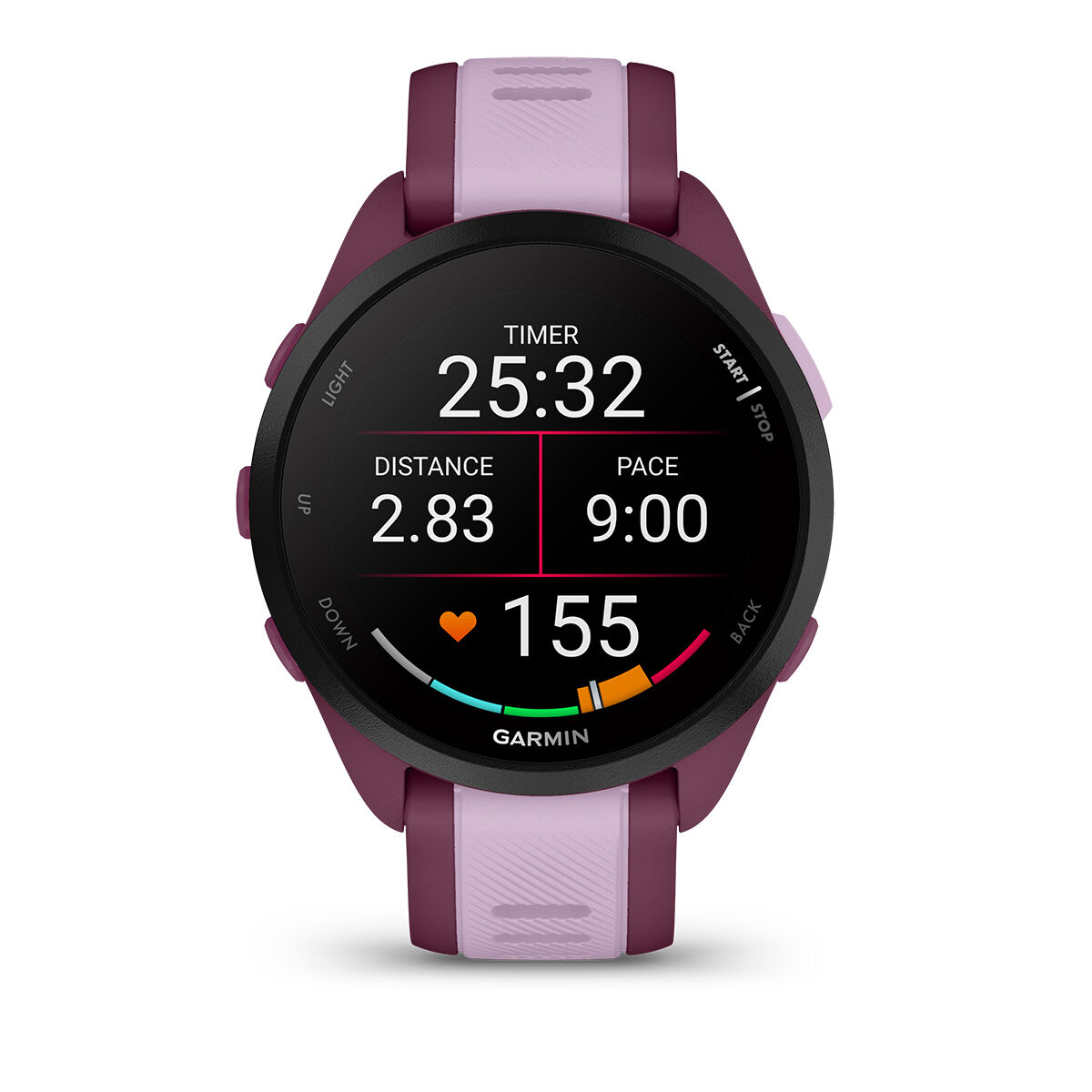 Garmin Forerunner 165 Music Watch - Berry