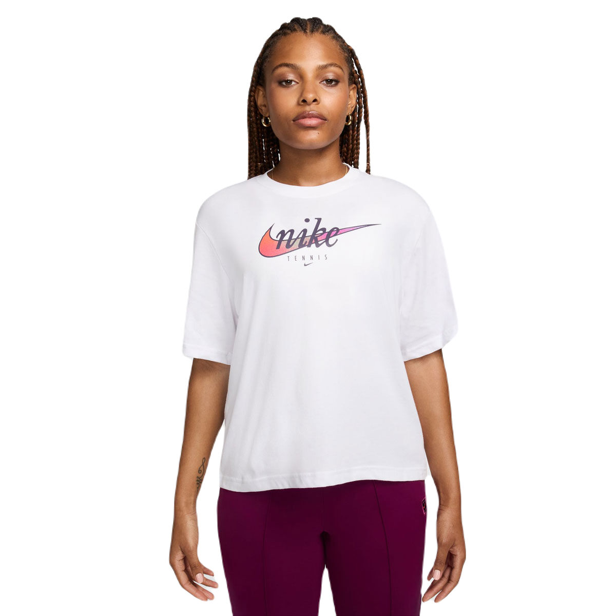 Nike Womens Slam Dri-FIT Short Sleeve Tee