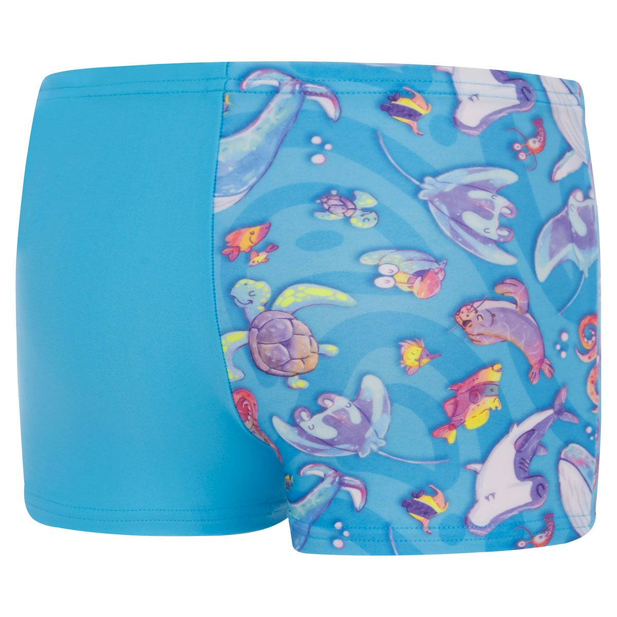 Speedo Toddler Boys Digital All Over Aqua Short
