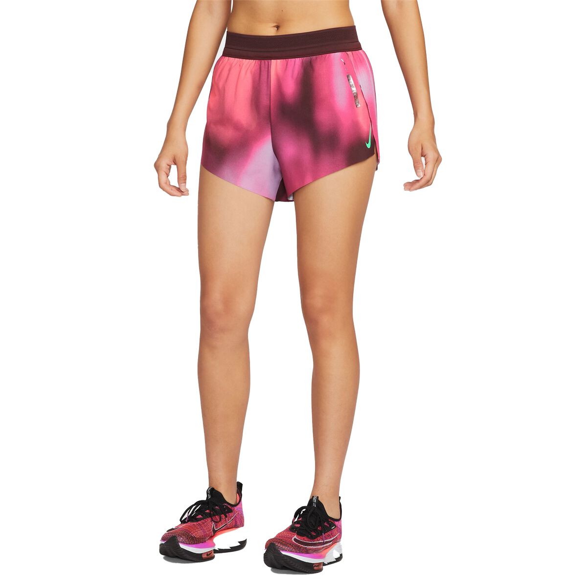Nike Womens AeroSwift Dri-FIT ADV Brief-Lined 3 Inch Running Shorts