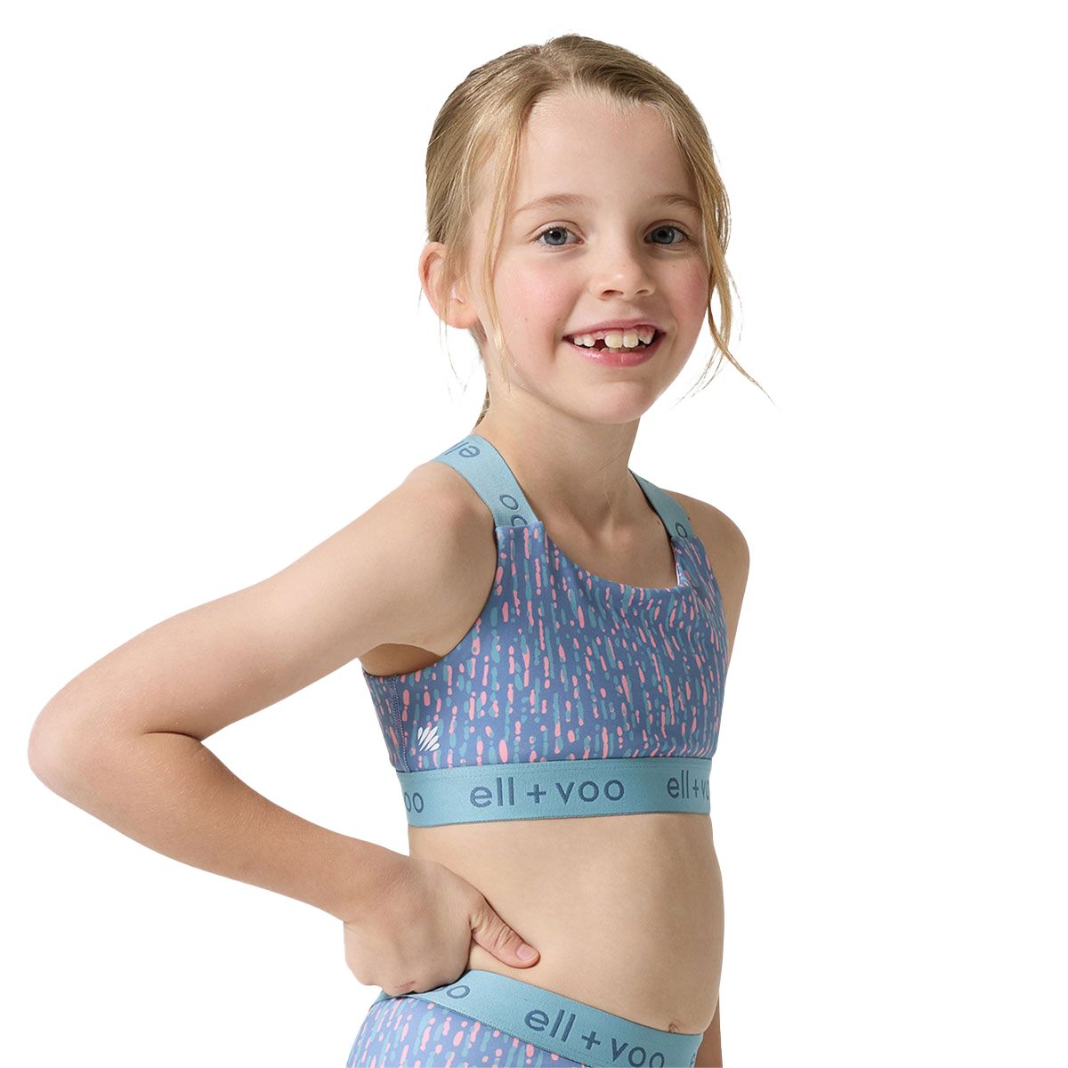 Ell/Voo Junior Girls Naomi Crop Top