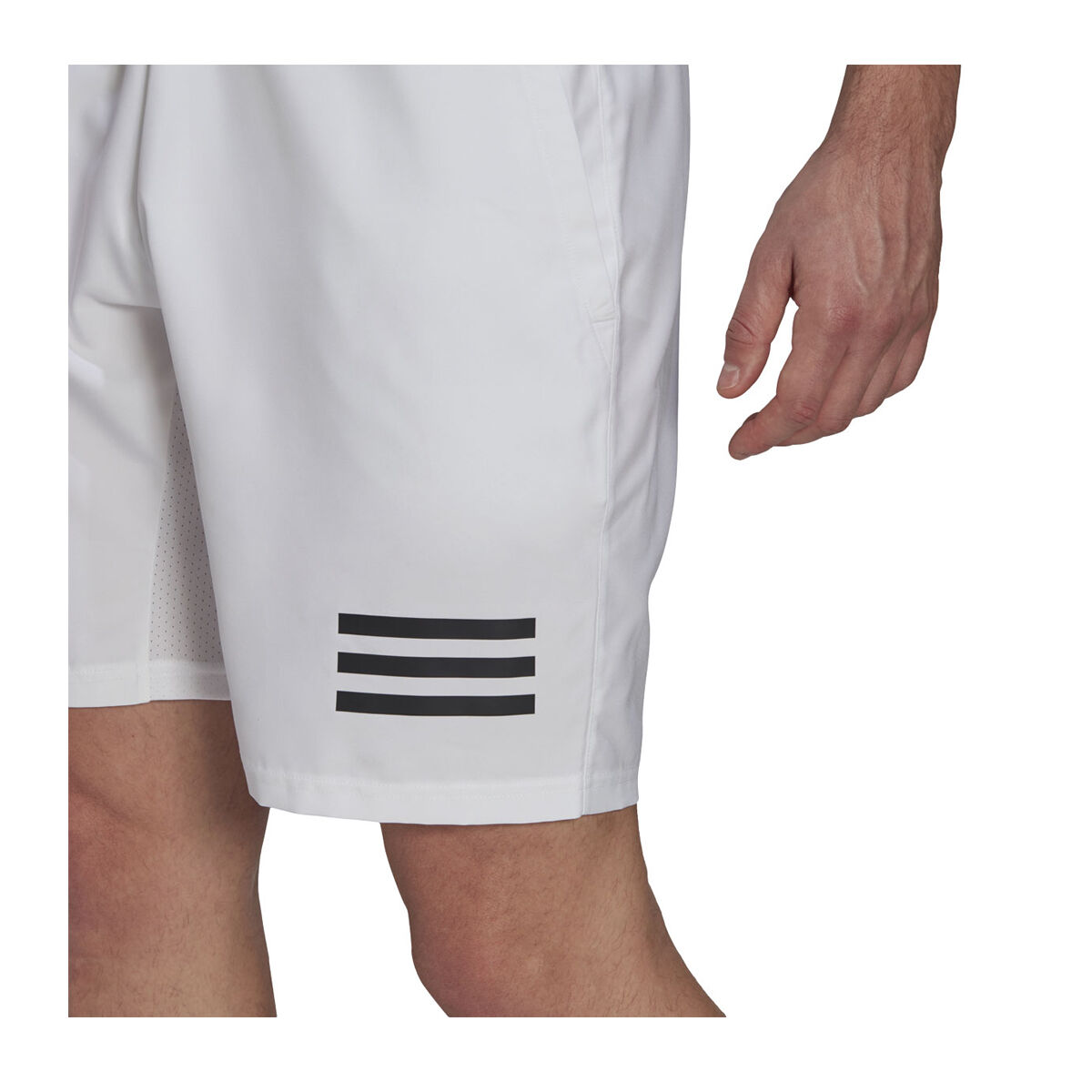 adidas Mens AEROREADY Club 3-Stripes Tennis Shorts