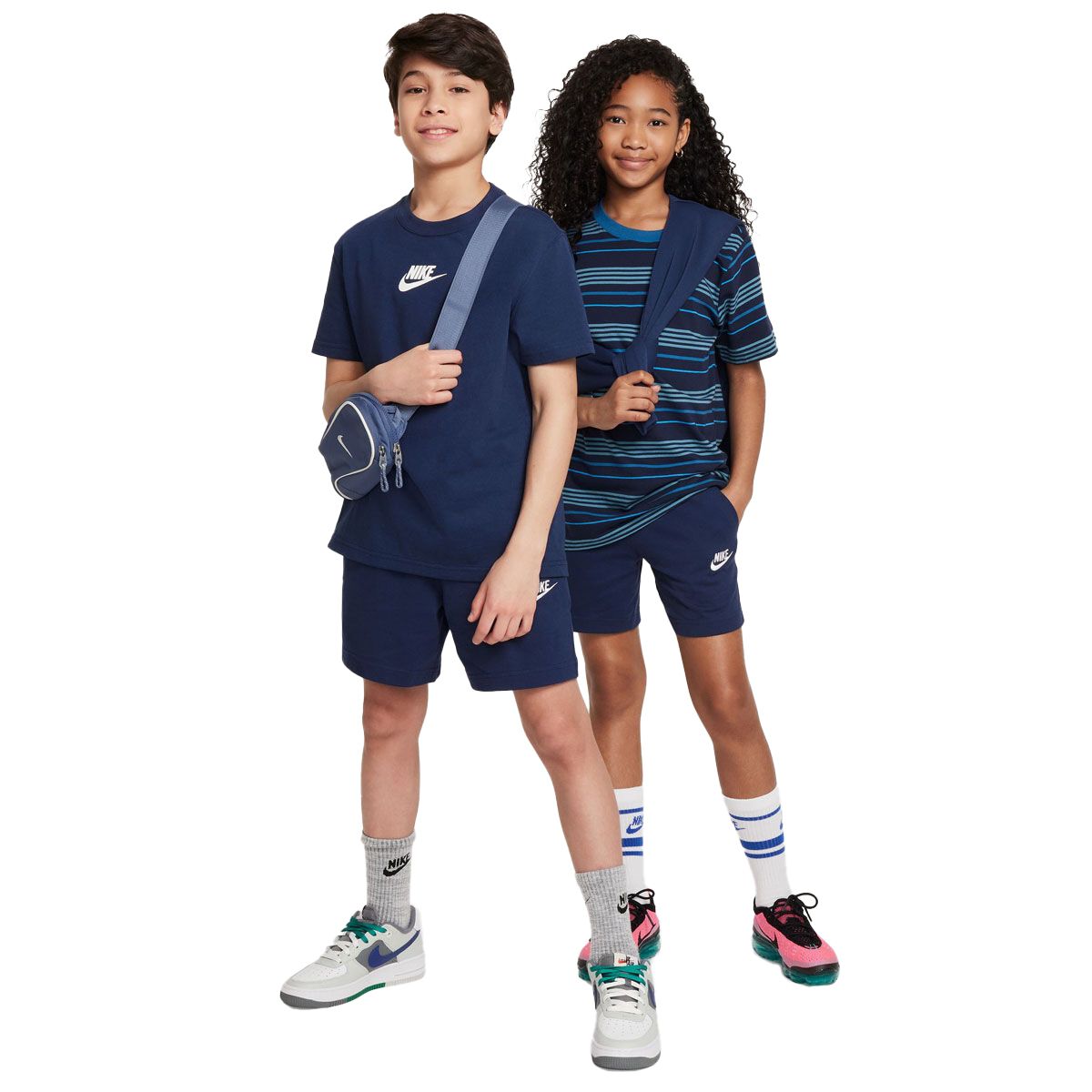 Nike Junior Sportswear LBR Club Knit 6 Inch Shorts