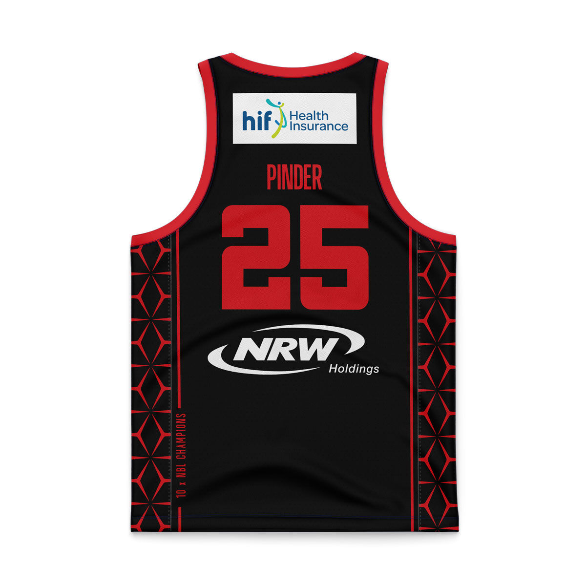 Perth Wildcats Kids Keanu Pinder Away 2024 Basketball Jersey