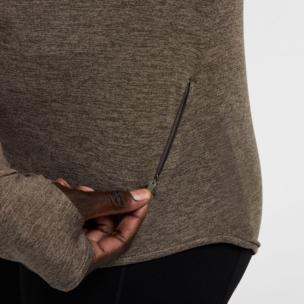 Nike Womens Swift Dri-FIT UV Half Zip Running Top