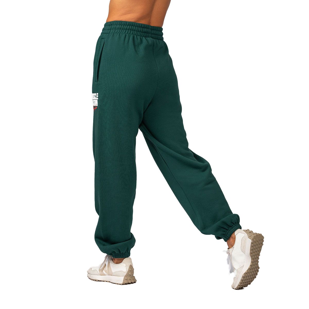 Muscle Nation Womens Sports Mode Slouchy Track Pants
