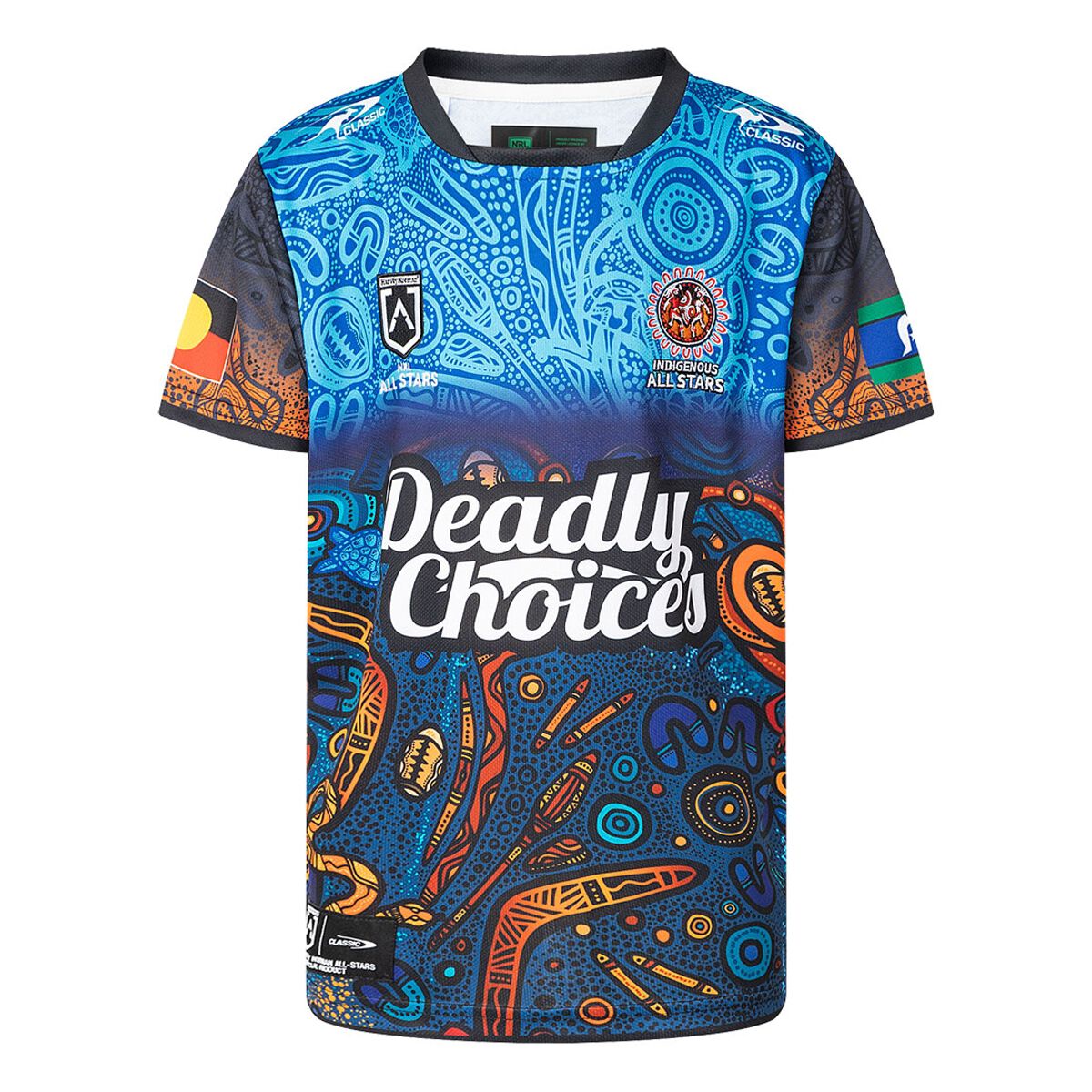 All Stars 2025 Indigenous Kids Home Jersey