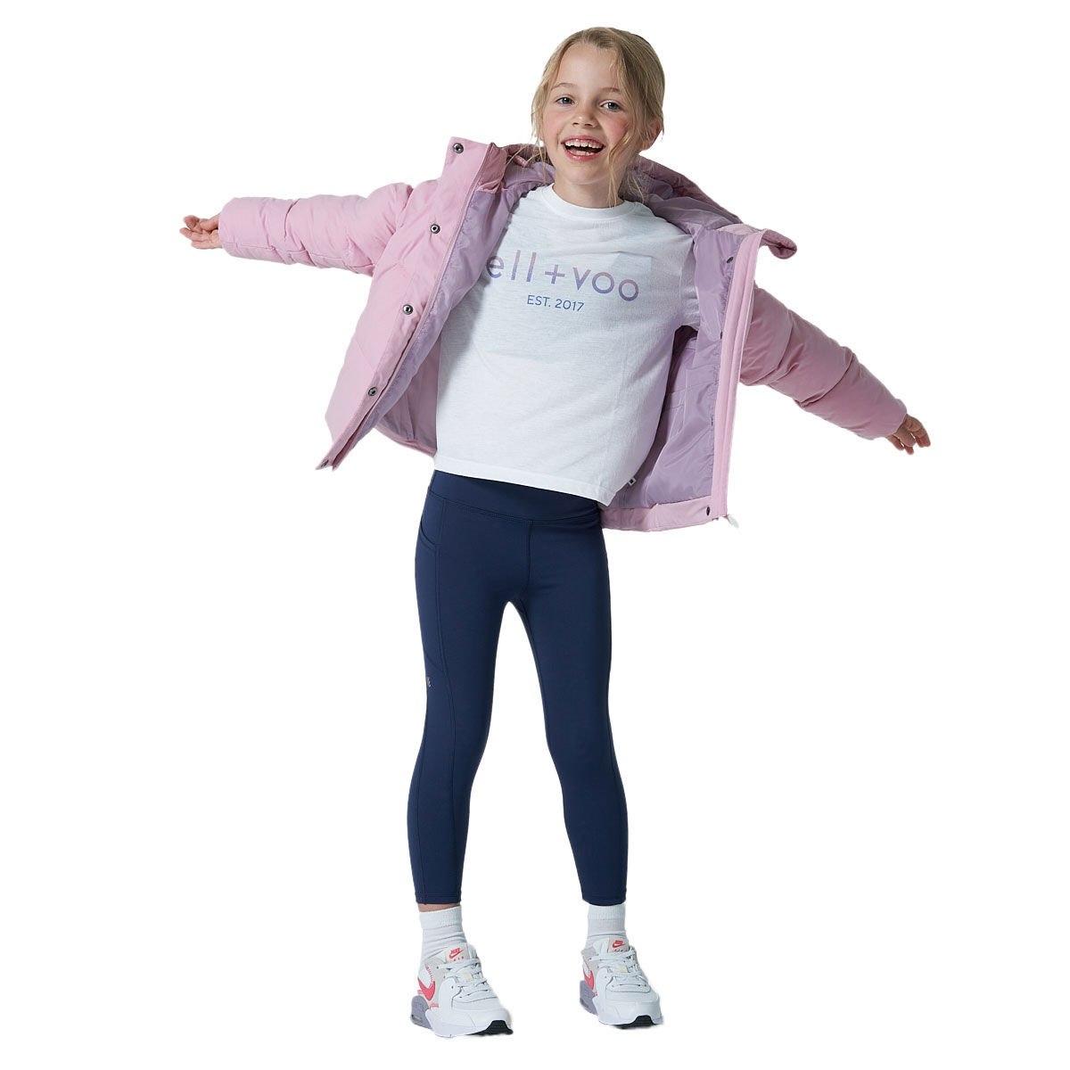 Ell/Voo Kids Audrey Puffer Jacket