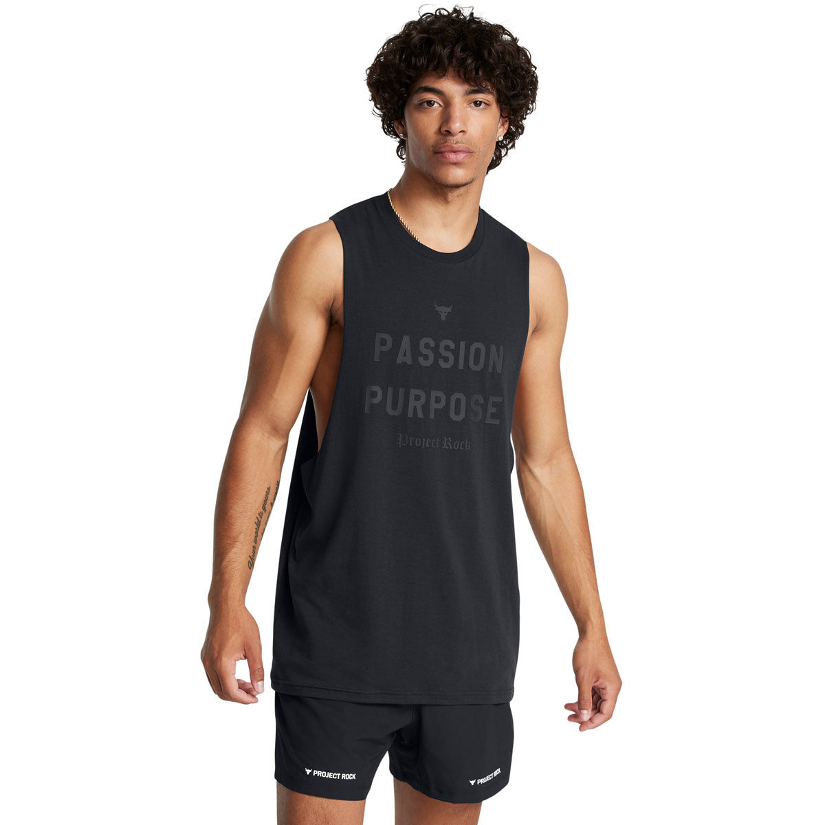 Under Armour Project Rock Mens Passion Training Tank
