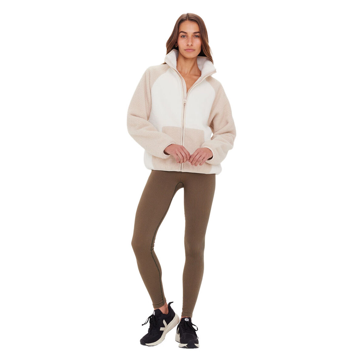 The Upside Womens Harlow Zip Through Jacket Multi XL