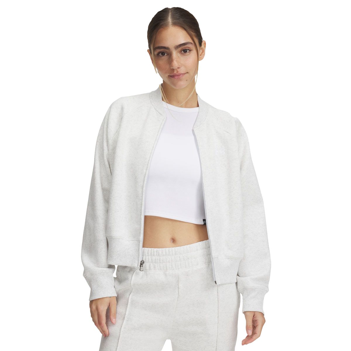 Under Armour Womens Rival Fleece Bomber