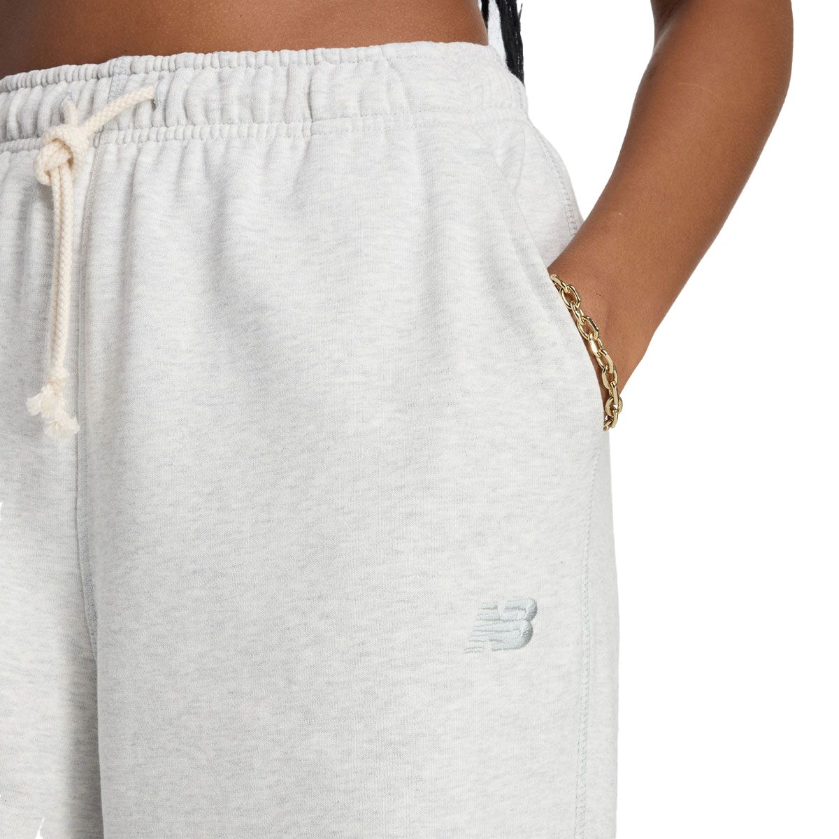 New Balance Womens Athletics French Terry Jogger Track Pants