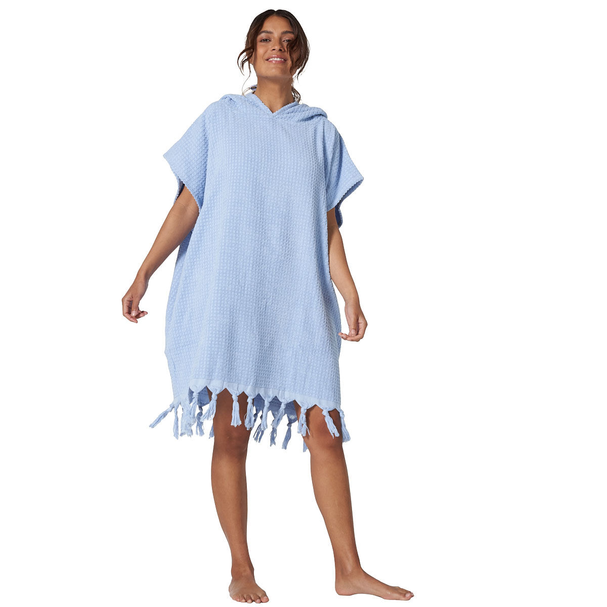 Tahwalhi Womens Waffle Hooded Towel