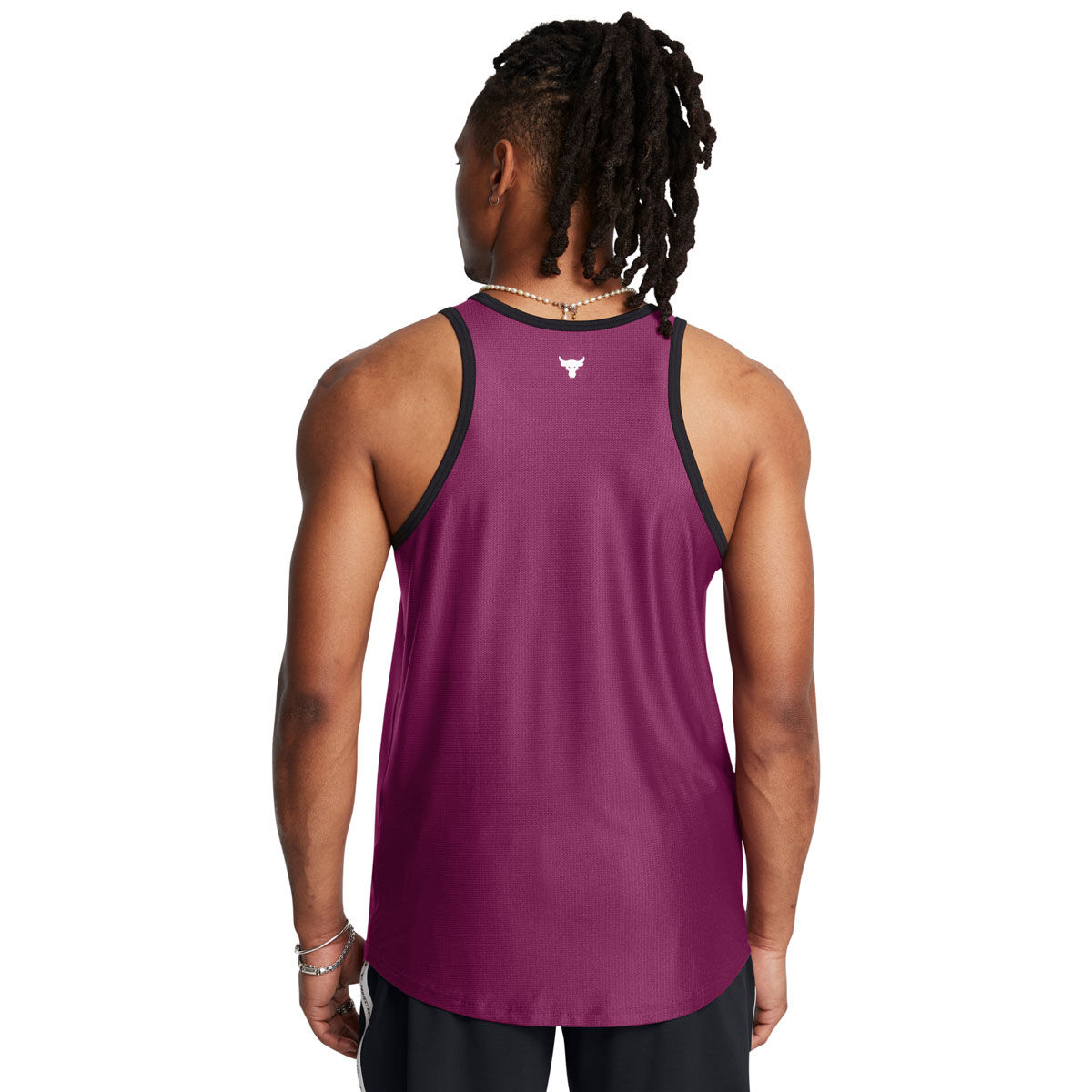 Under Armour Project Rock Mens Mesh Tank