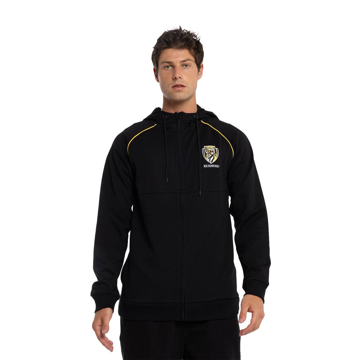 Richmond Tigers 2024 Mens Active Hoodie Black/Yellow L