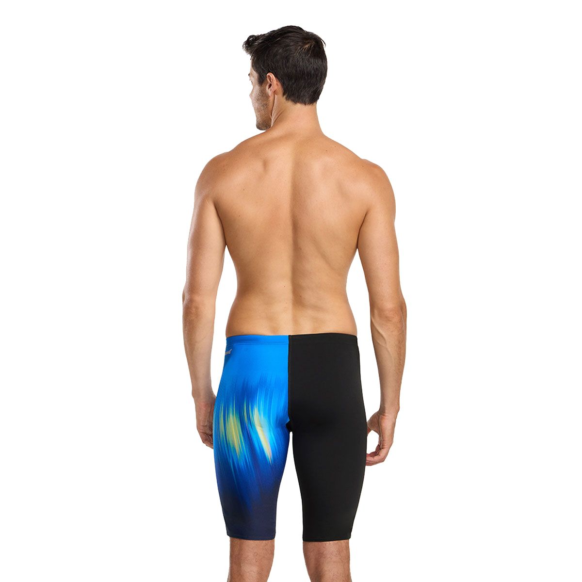 Speedo Mens Powerstrike Engineered Print V-Cut Jammer