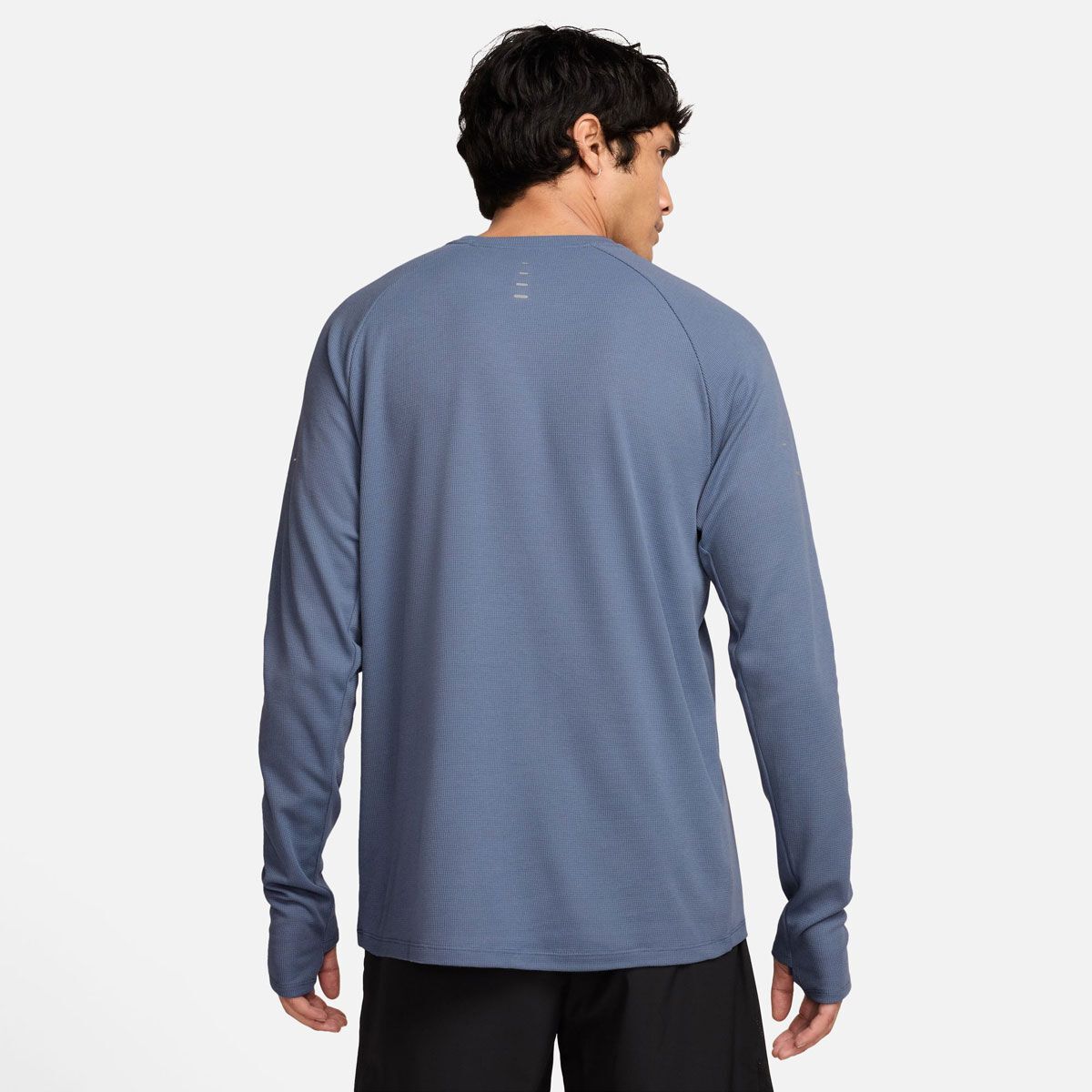 Nike Mens Stride Dri-FIT Waffle Crew Running  Sweatshirt