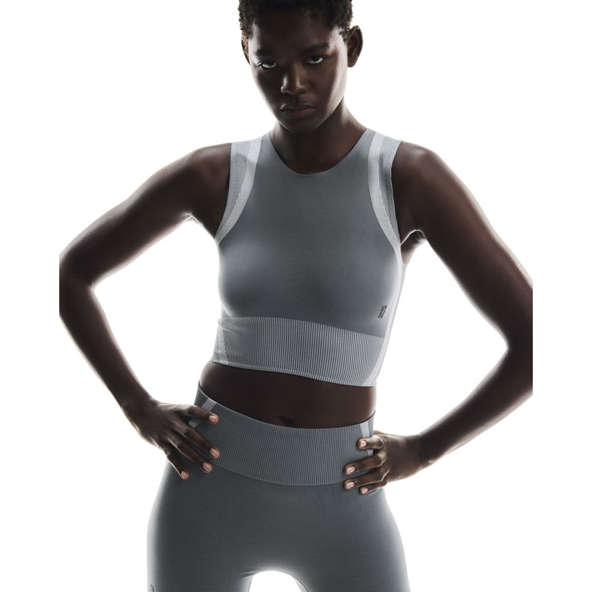 On Womens Studio Knit Crop Top