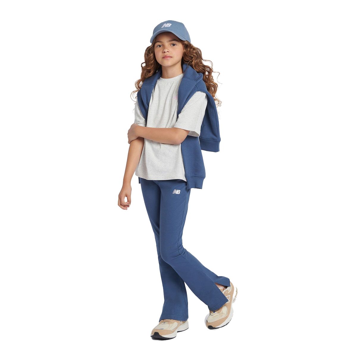 New Balance Junior Jersey Small Logo Tee