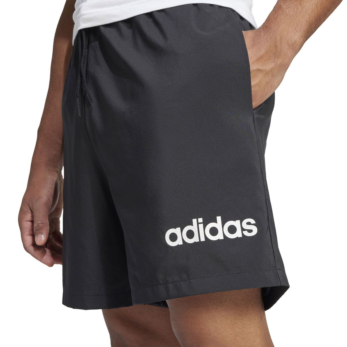 adidas Mens AEROREADY Essentials Chelsea Linear Logo Shorts