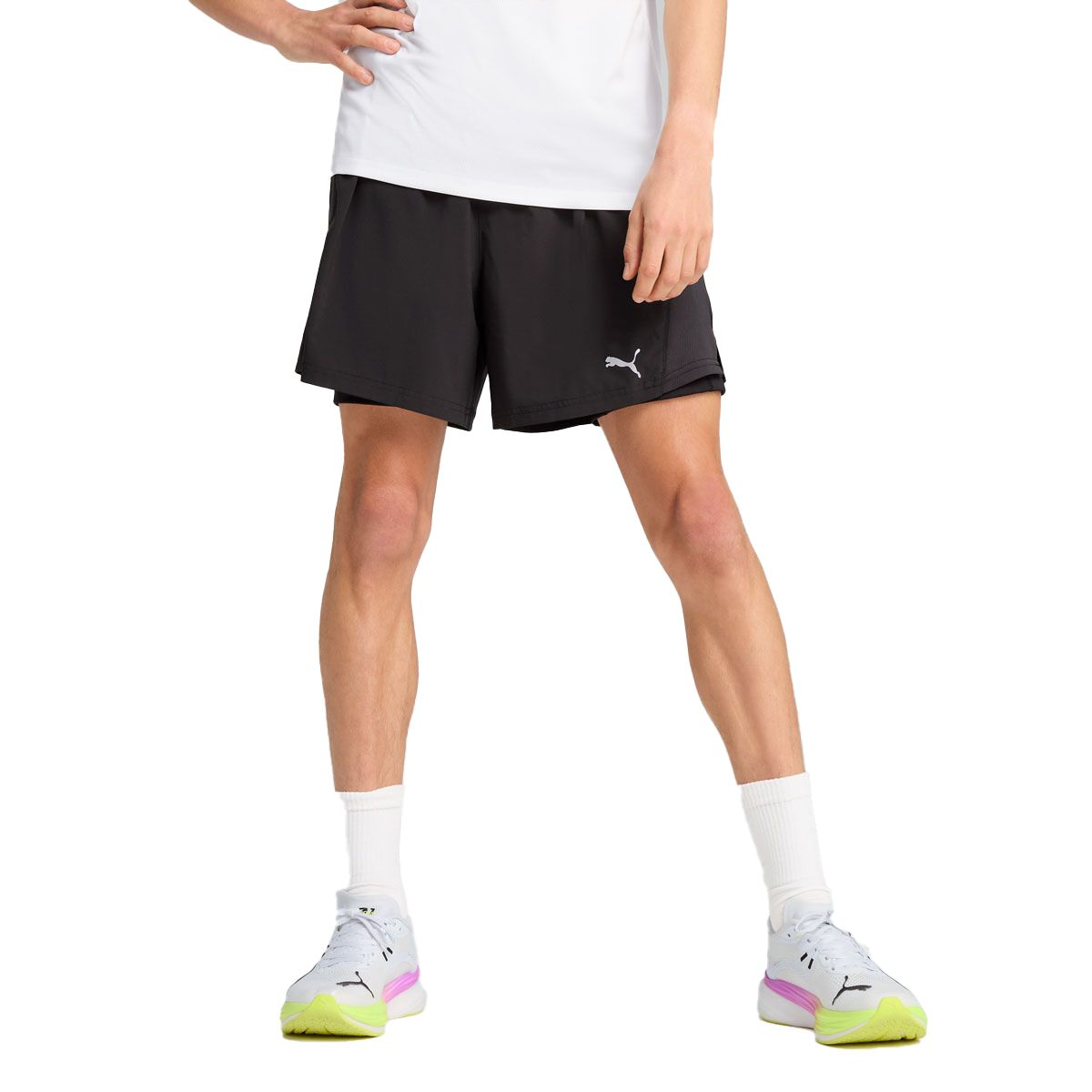 PUMA Mens RUN Velocity 2in1 Running Shorts