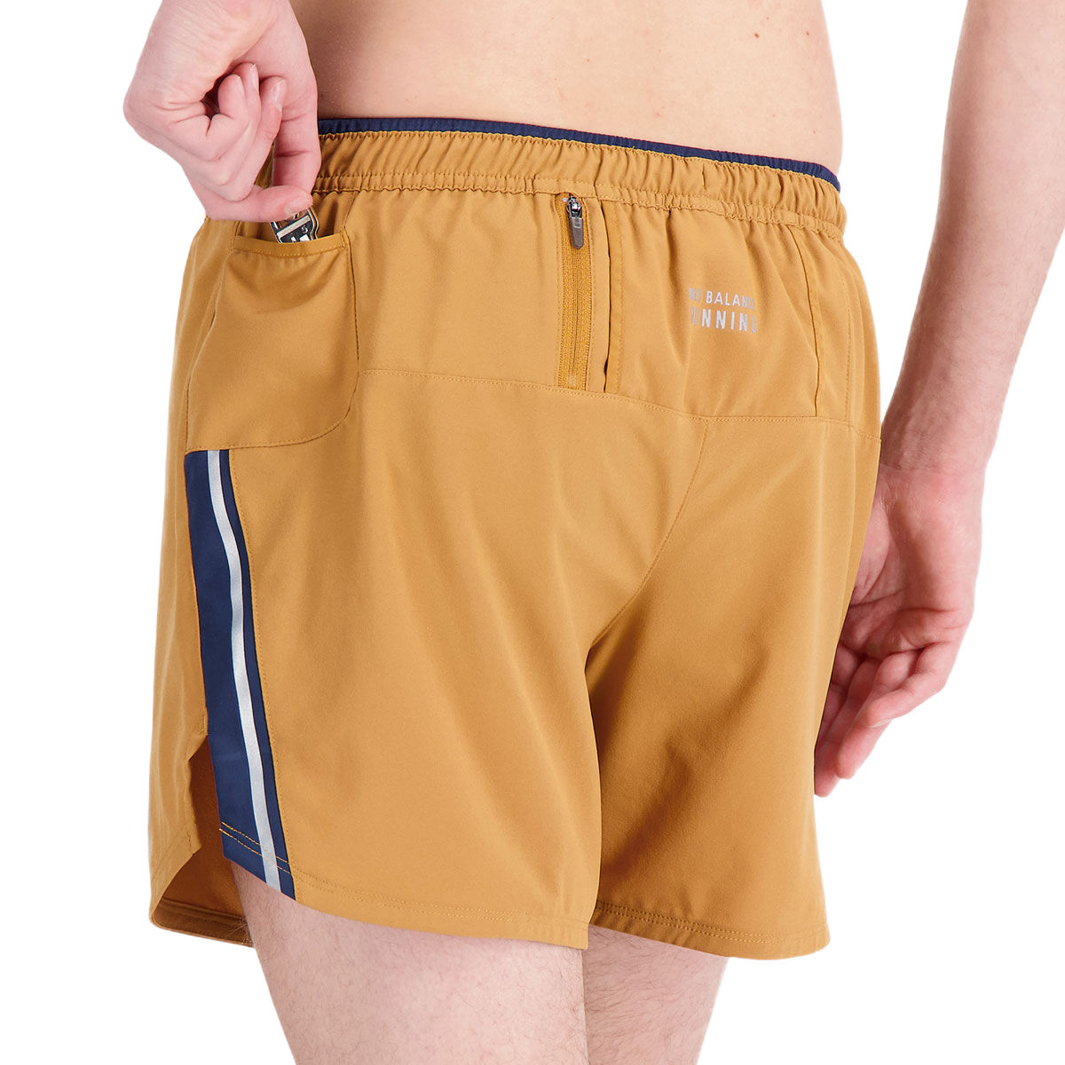 New Balance Mens Impact Run 5 inch Shorts