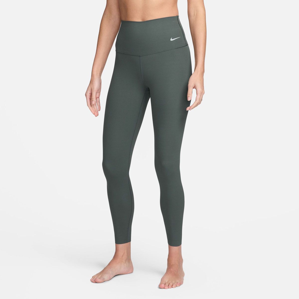 Nike Womens Zenvy Dri-FIT High Rise 7/8 Rib Tights