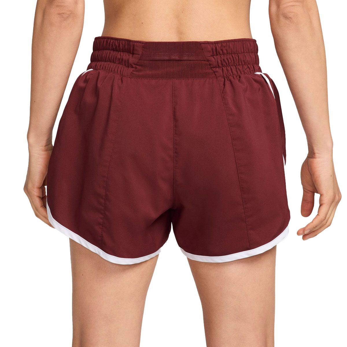 Nike Womens One Dri-FIT Mid Rise 3 Inch Brief-Lined Shorts
