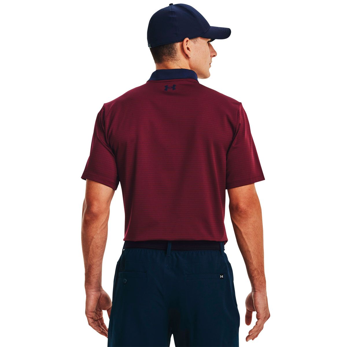 Under Armour Mens Performance 3.0 Stripe Golf Polo