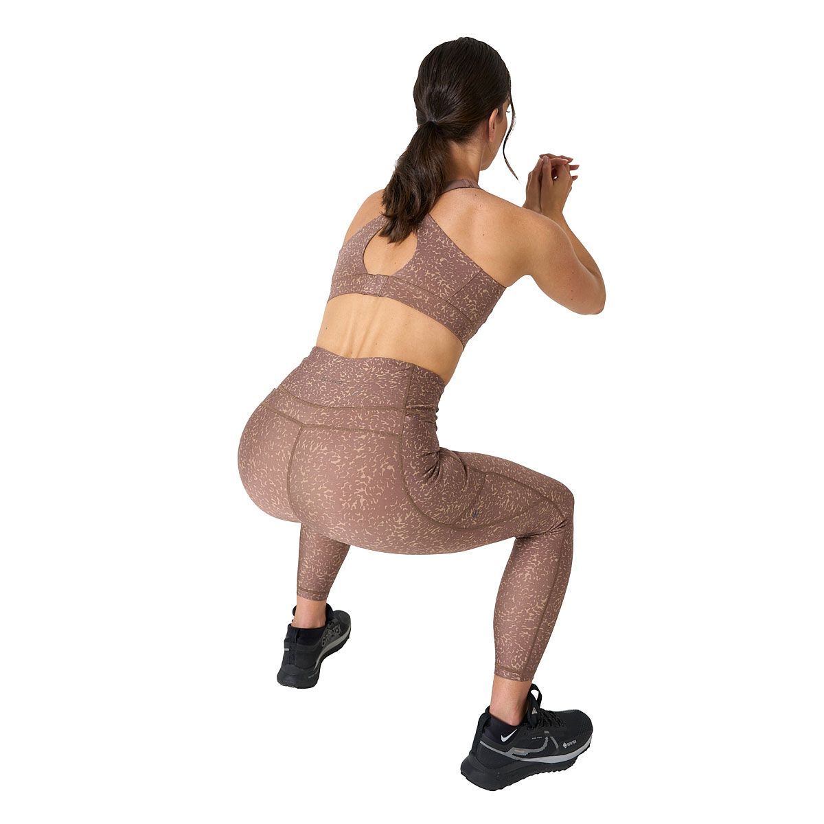 Ell/Voo Womens Kara High Rise 7/8 Pocket Tights