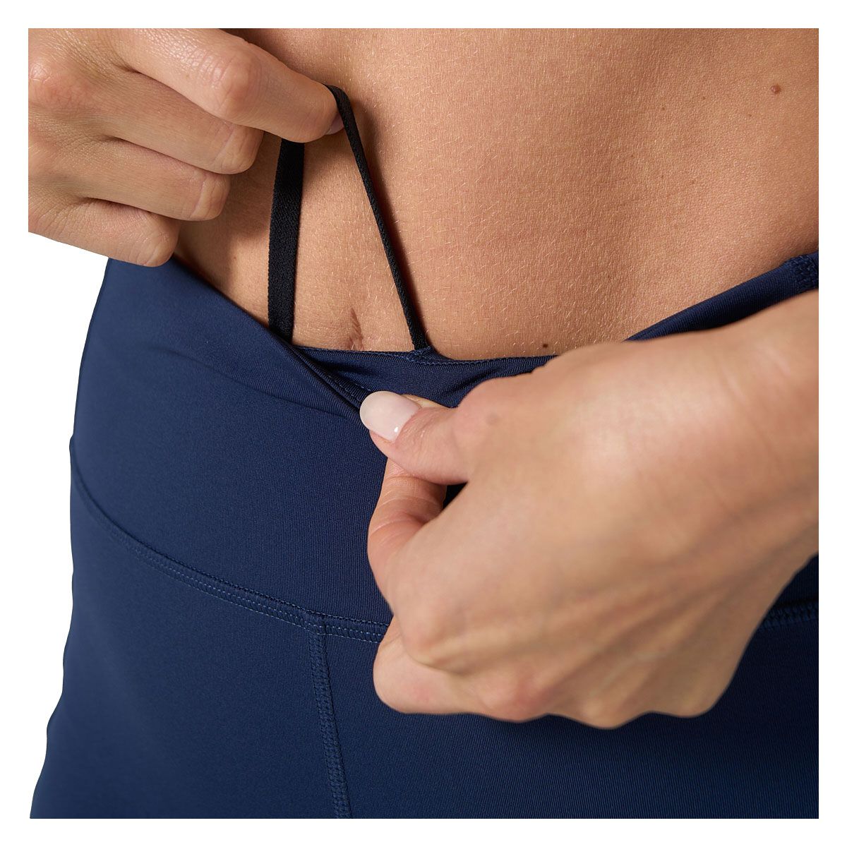 Ell/Voo Womens Essentials 3 Inch Pocket Tights