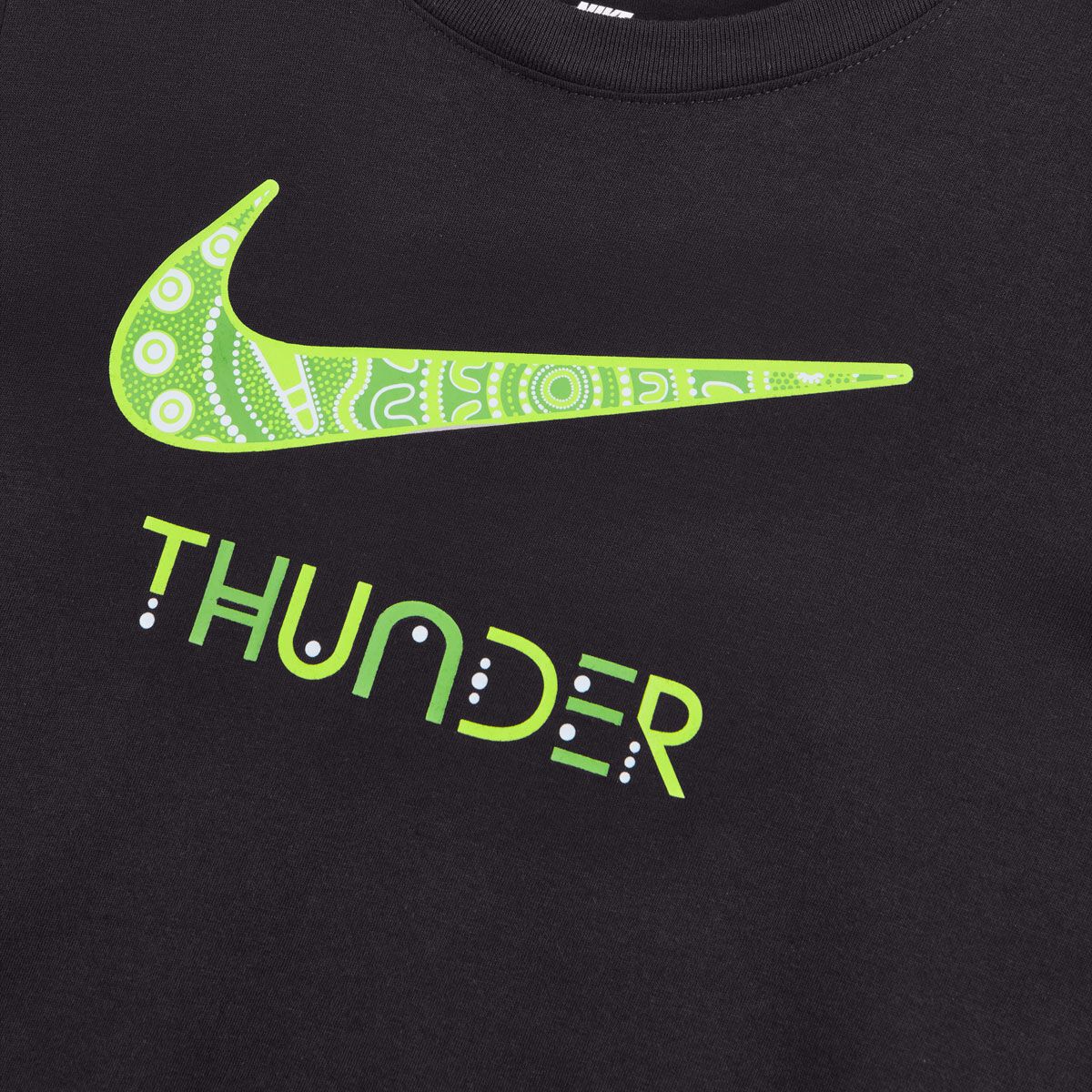 Sydney Thunder 2024/25 Kids Indigenous Tee Black XS