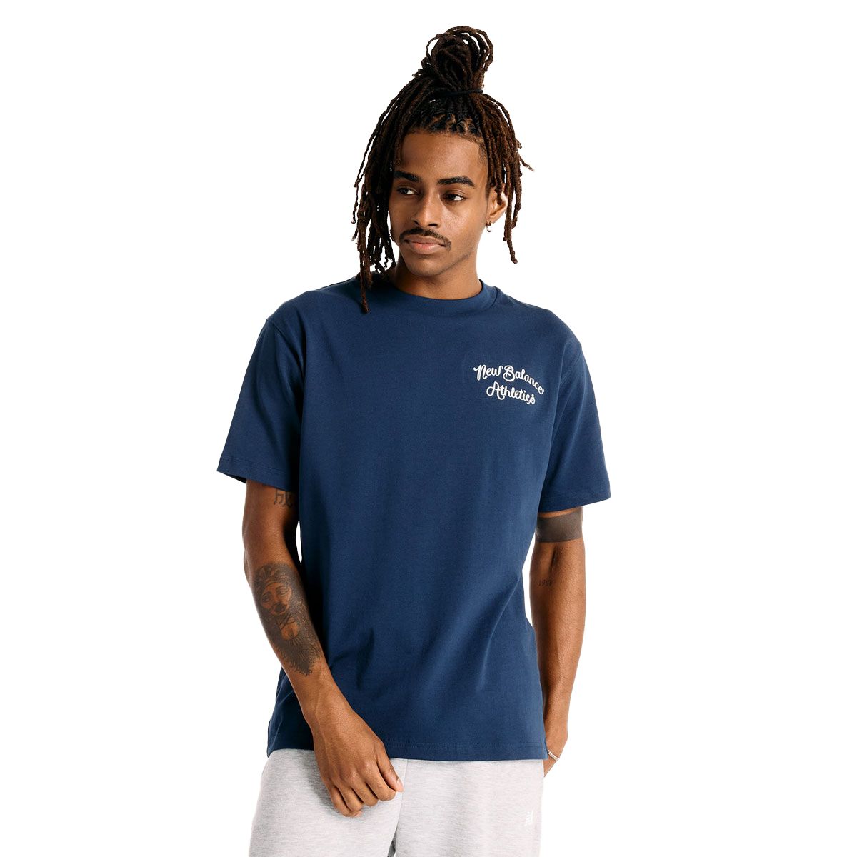 New Balance Mens Athletics Relaxed League Tee