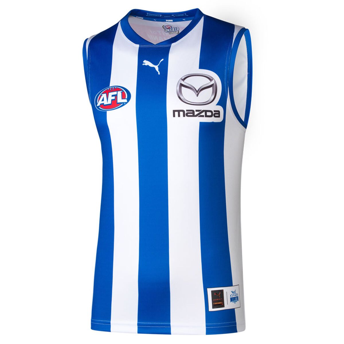 North Melbourne Kangaroos Kids 2025 Home Guernsey
