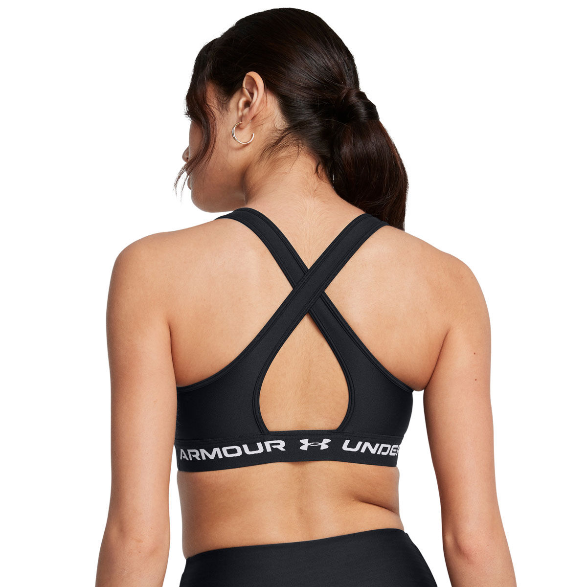 Under Armour Womens Crossback Mid Support Sports Bra