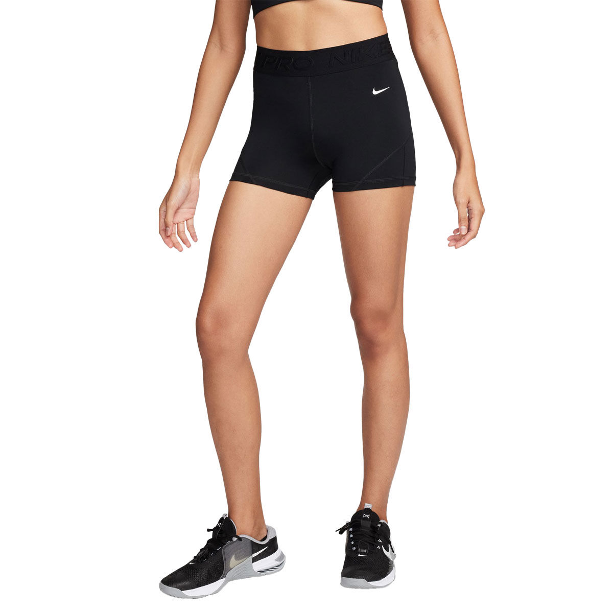 Nike Pro Womens Dri-FIT Mid Rise 3 Inch Short Tights