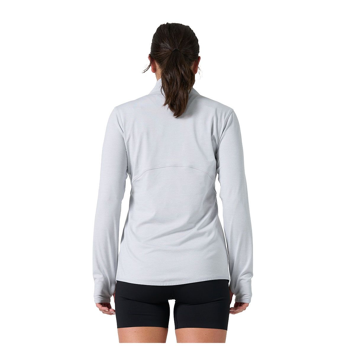 Ell/Voo Womens Alva 1/4 Zip Long Sleeve Top