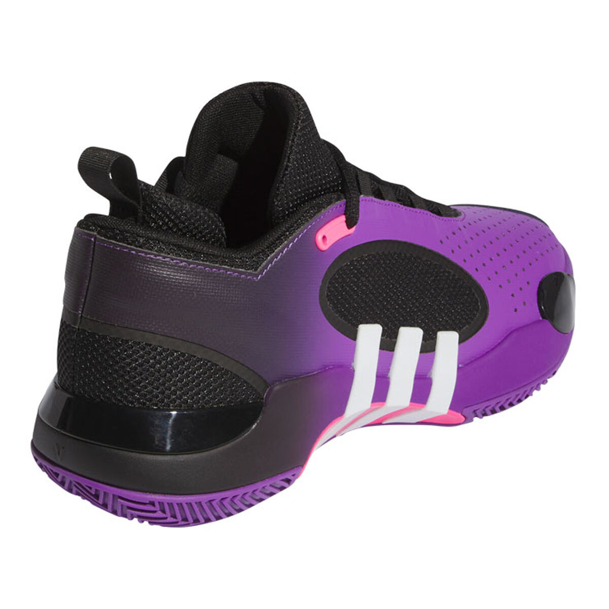 adidas D.O.N. Issue 5 Purple Bloom GS Kids Basketball Shoes