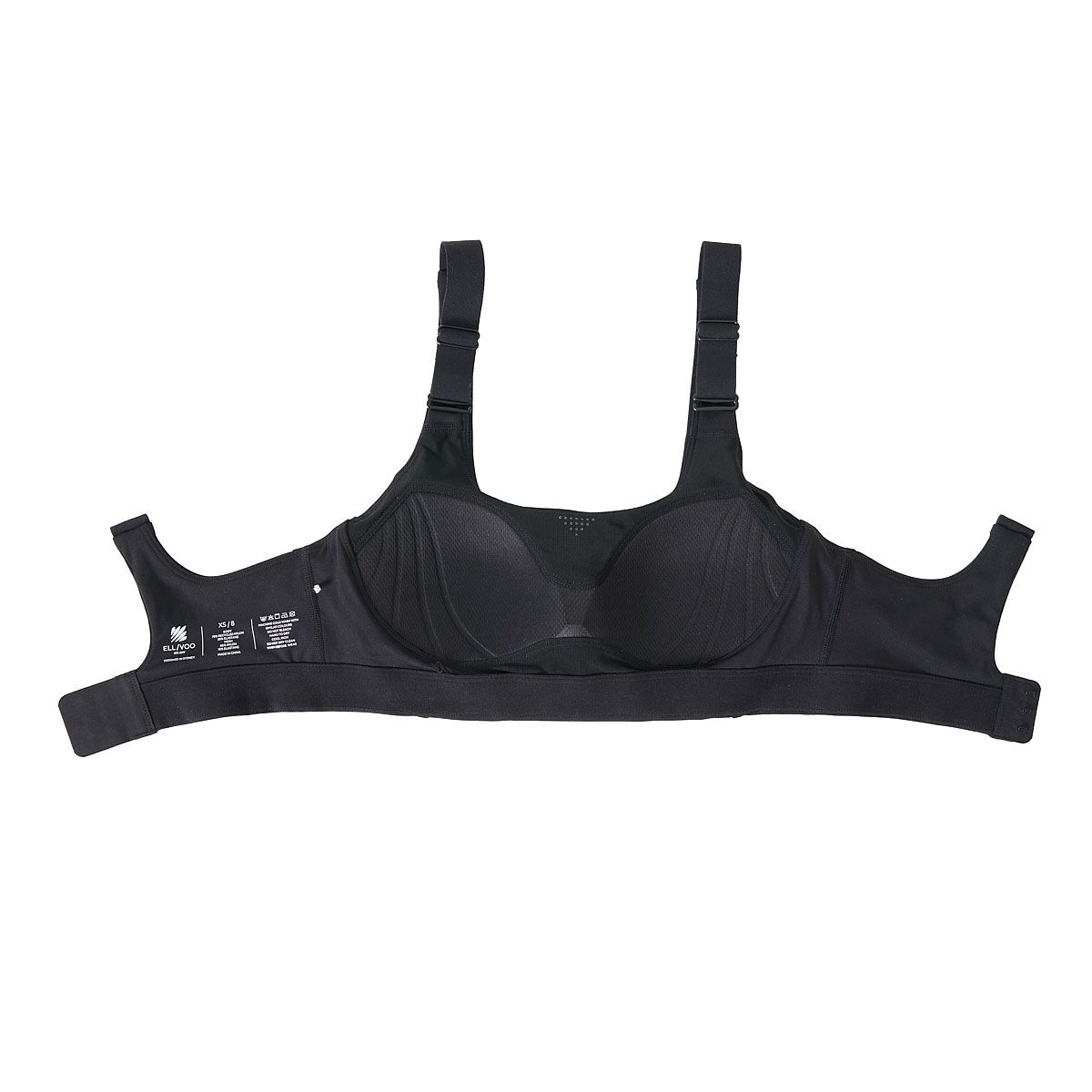 Ell/Voo Womens Hera Crop Sports Bra