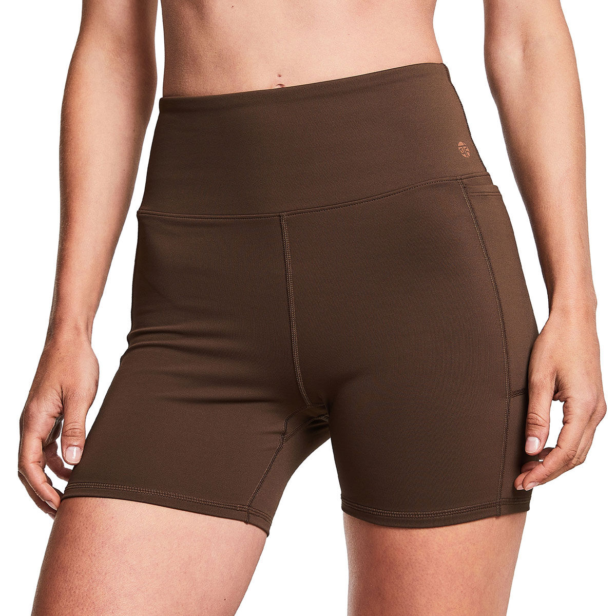 Bahe Womens Dinamica High Rise Shorts