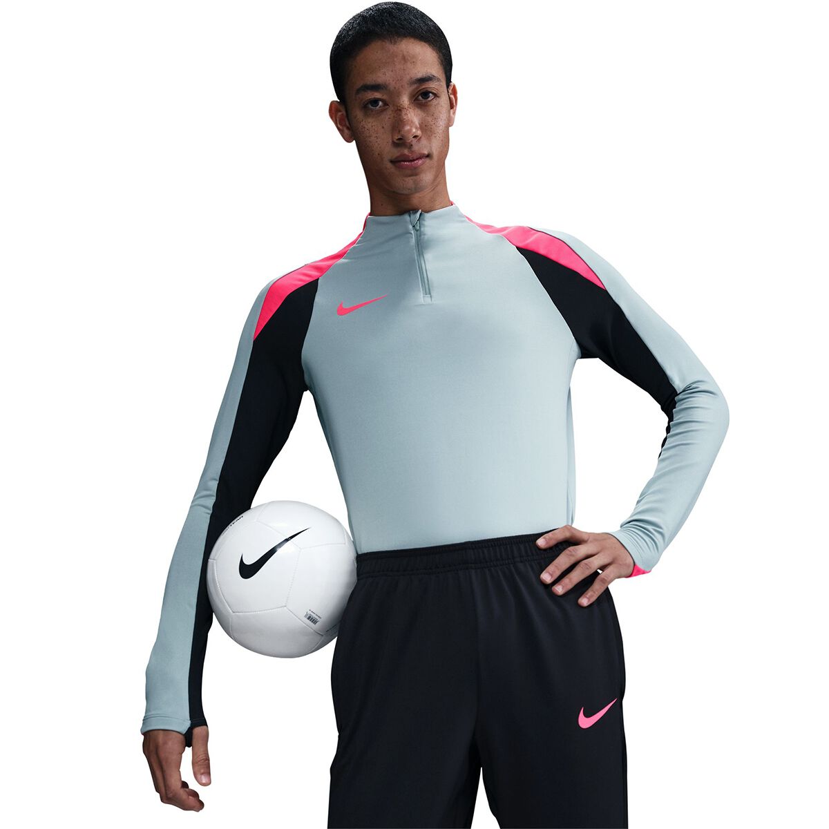 Nike Mens Strike Dri-FIT Football 1/2 Zip Drill Top