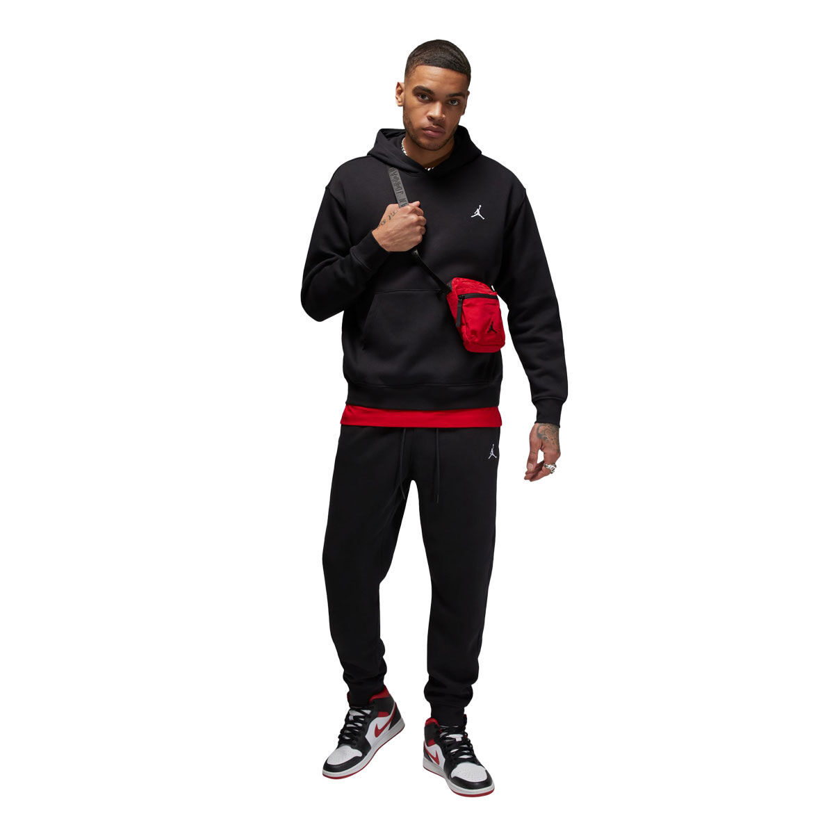 Jordan Mens Essential Fleece Pullover Hoodie